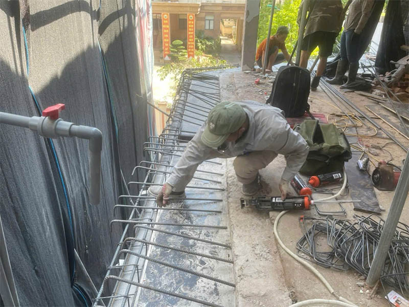 Hỏi đáp về kỹ thuật khoan cấy thép