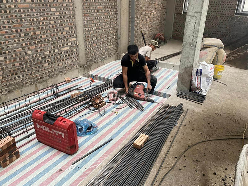Nhà thầu khoan cấy thép uy tín tại Việt Nam